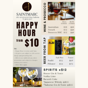 Happy Hour deals